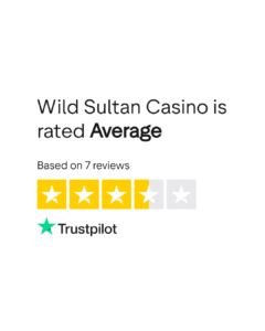 Wild Sultan TrustPilot Rating