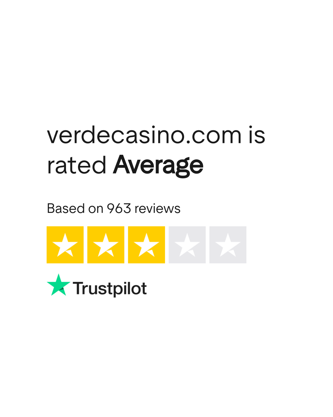 Trustpilot Rating