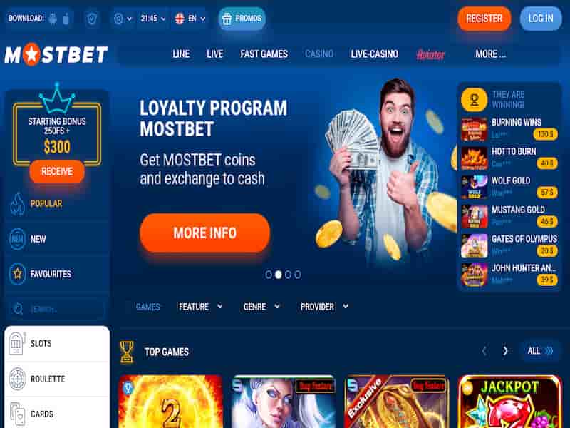 Mostbet Casino Image