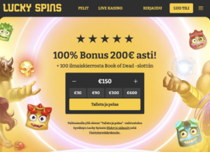 Luckyspins skjermbilde
