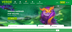 Verde Casino Screenshot