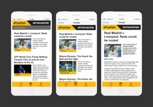 Betfair iOS