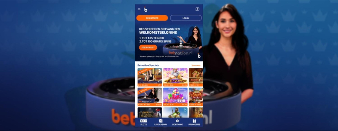 Betnation mobiel spelen