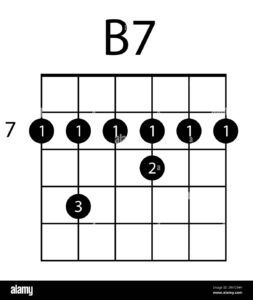 Guitar Chord B7
