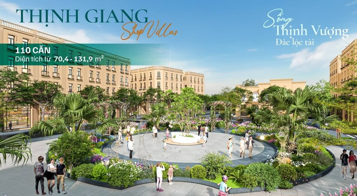 thịnh giang shopvillas dự án phú thị riverside gia lâm