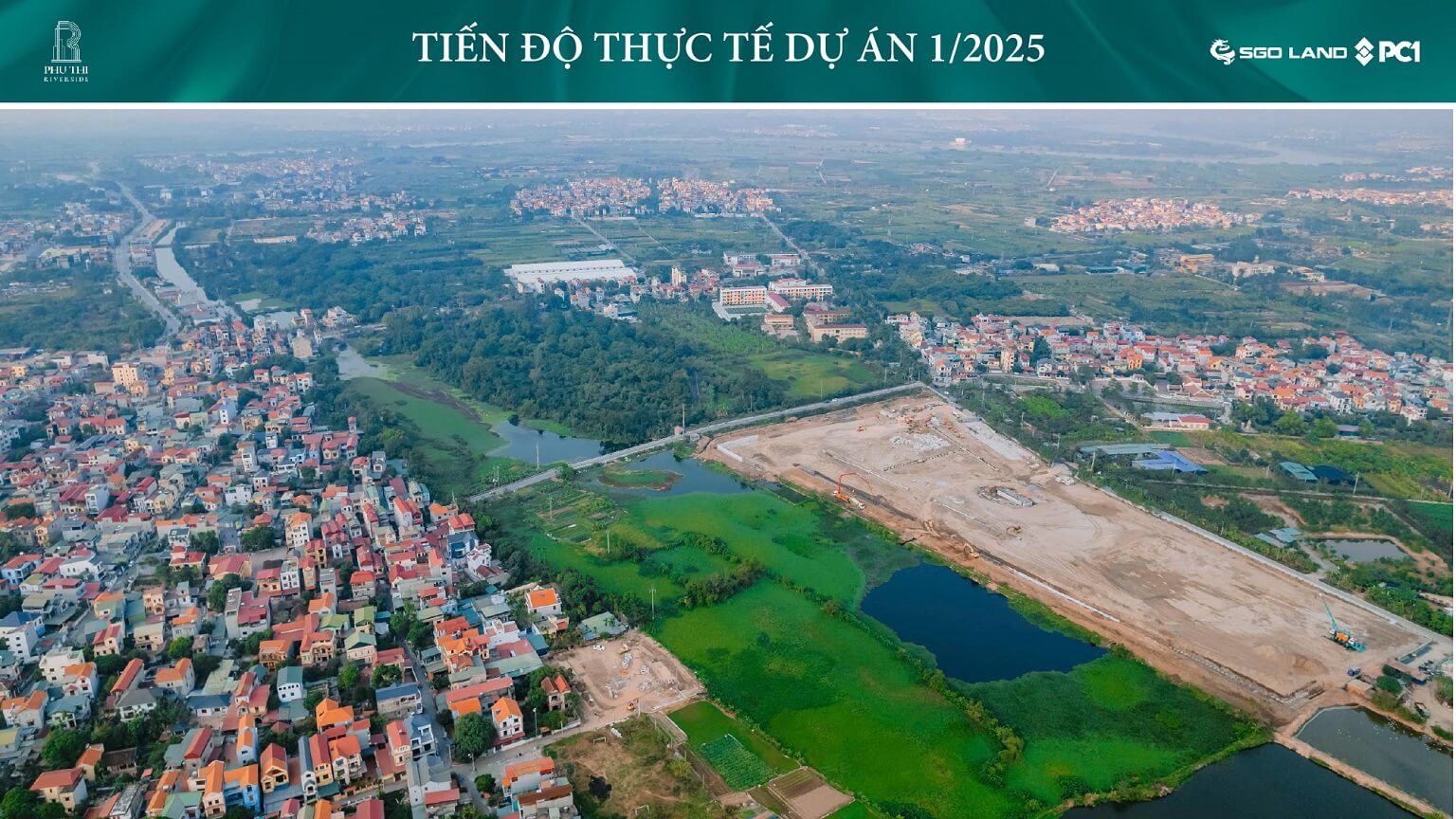 tiến độ dự án phú thị riverside gia lâm