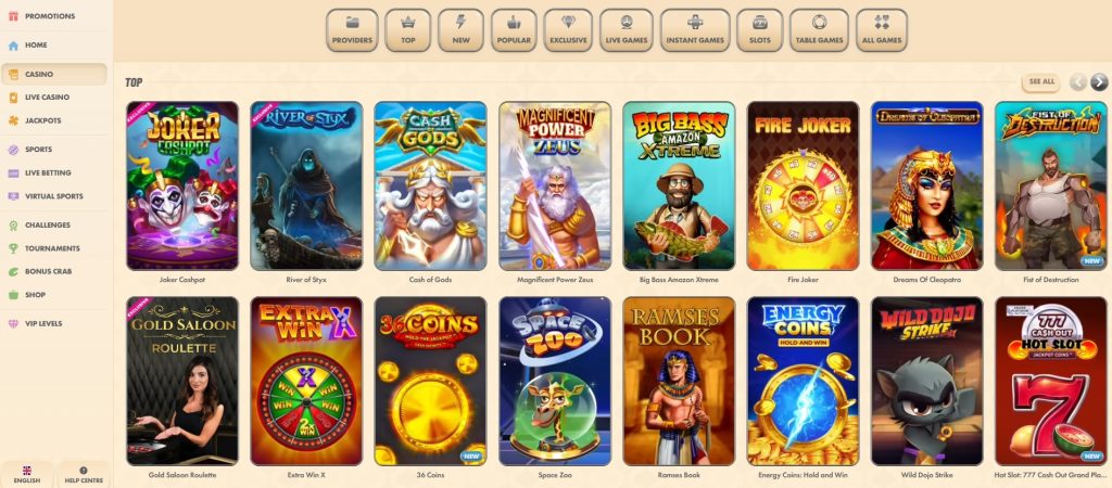 Vegasino Games