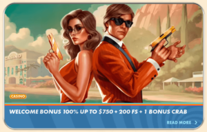 Vegasino Welcome Bonus